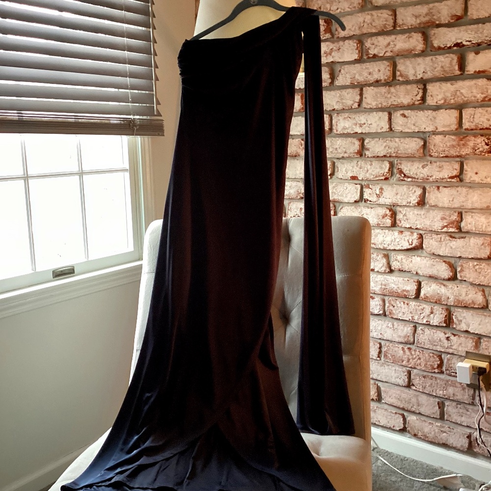 Halston Heritage woman’s gown